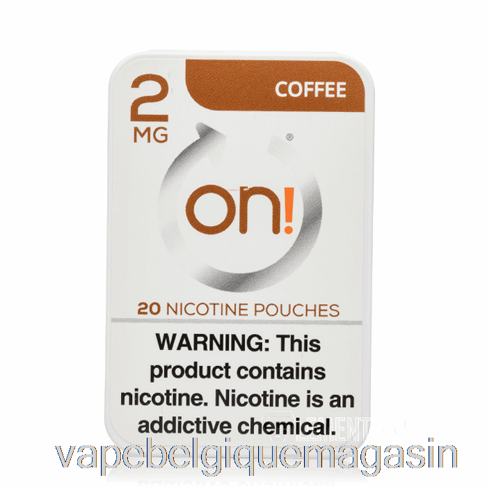 Vape Belgique, C'est Parti ! Sachets De Nicotine - Café 2mg